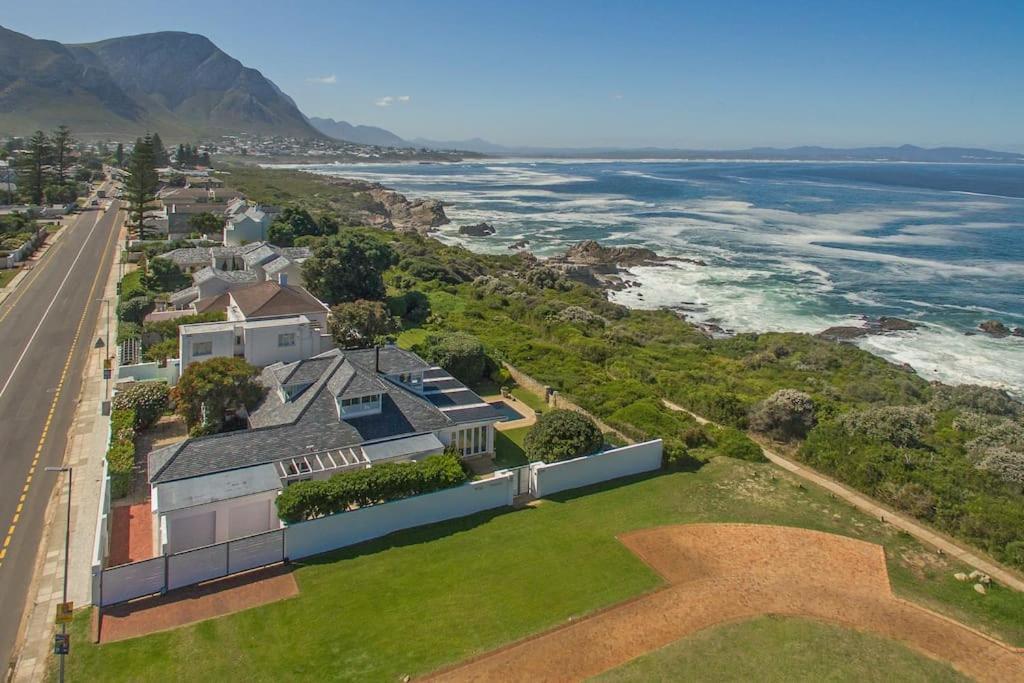 Wild Waters At Kraal Rock On The Cliffs In Hermanus Extérieur photo